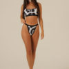 Lets Get Waisted Kini Reversible Cheetah